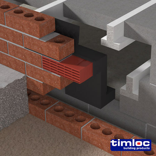 Timloc Underfloor Vent Horizontal Front Extension - + 115mm