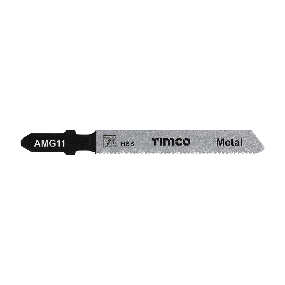 Timco Jigsaw Blades Metal Cutting HSS Blades - T118A