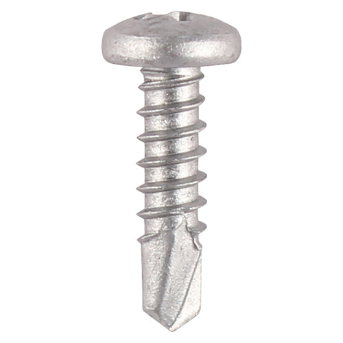Window Fabrication Screws - Pan - PH - Self-Tapping - Self-Drilling Point - Stainless Steel