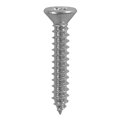 Self Tapping Screw PZ2 CSK A2 Stainless Steel