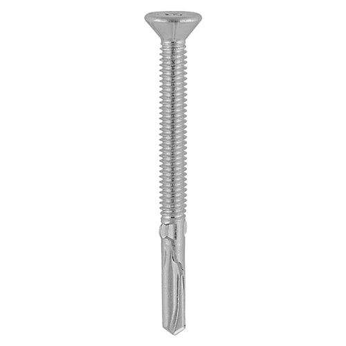 Timco Metal Construction Timber to Heavy Section Screws - Countersunk - Wing-Tip - Self-Drilling - Exterior