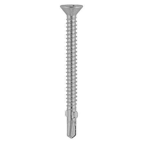 Timco Metal Construction Timber to Light Section Screws - Countersunk - Wing-Tip - Self-Drilling - Bi-Metal - Exterior