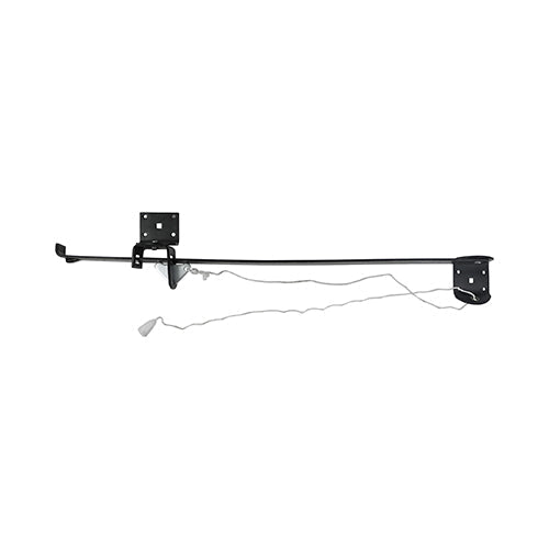 Senior Garage Door Holder Narrow Lintel Black - 24"