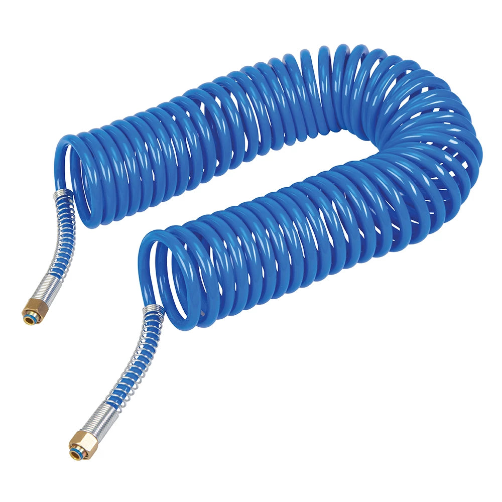 Silverline Coiled Air Hose