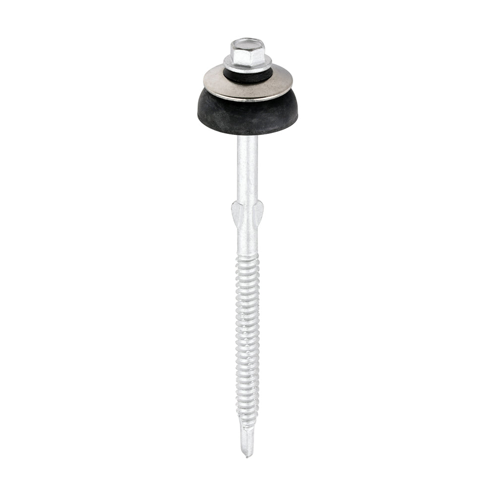 Timco Self-Drilling Fiber Cement Board Exterior Silver Screw with BAZ Washer