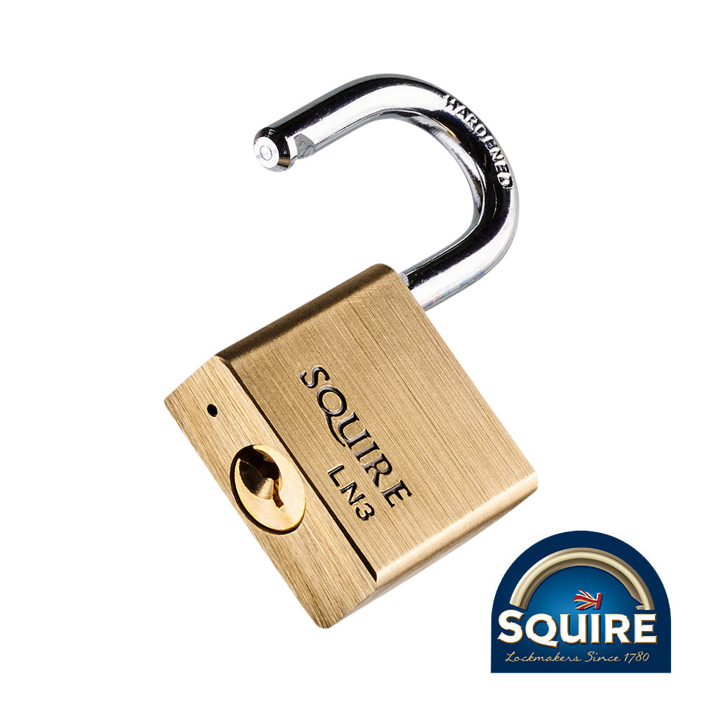 Squire Premium Brass Lion Padlock - 30mm