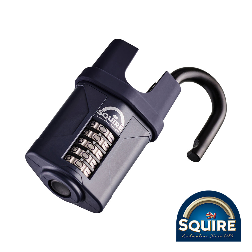 Squire Combination Padlock - Steel Closed Shackle - 60mm