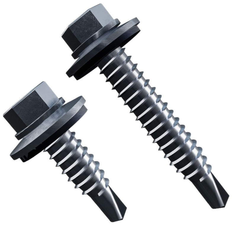 Evolution Hex Washer Head Stitching Screw with 16mm Bonded Washer