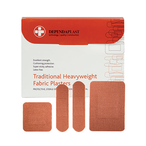 Fabric Plasters Heavyweight - Assorted