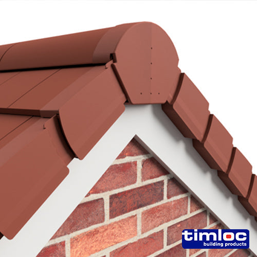 Timloc Dry Verge Unit Grey - 405 x 95/160mm