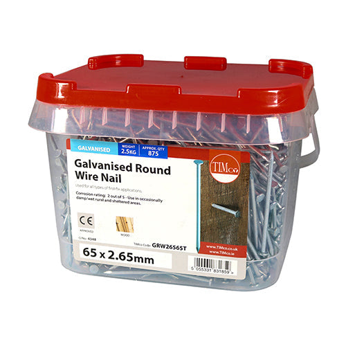 Round Wire Nail - Galvanised