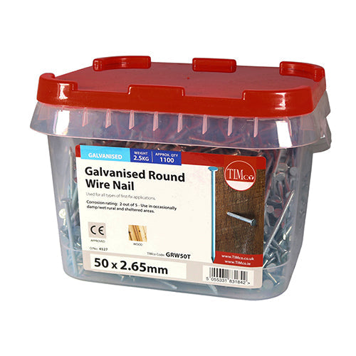 Round Wire Nail - Galvanised