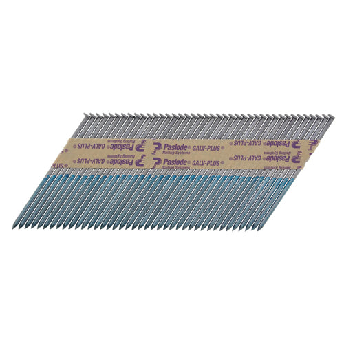 Paslode IM360Ci Nails & Fuel Cells Retail Pack Plain Shank Galvanised + - 3.1 x 90/1CFC