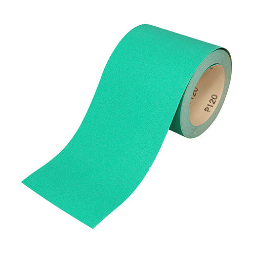 Sandpaper Roll 60 Grit Green - 115mm x 10m