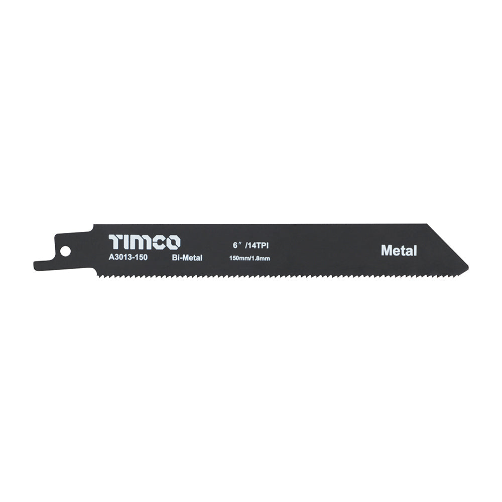 Timco Reciprocating Saw Blades Metal Cutting Bi-Metal - S922BF