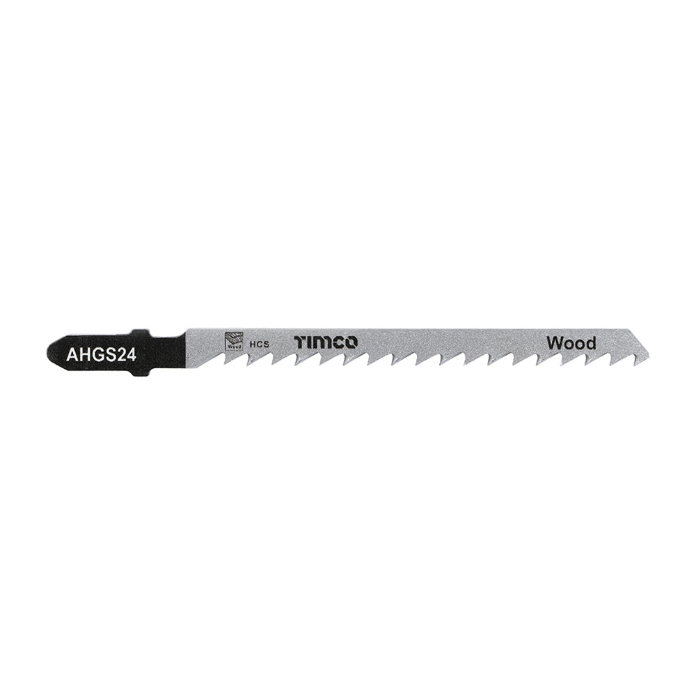 Timco Jigsaw Blades Wood Cutting HCS Blades - T244D