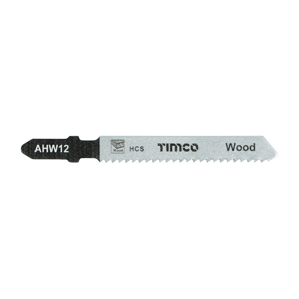 Timco Jigsaw Blades Wood Cutting HCS Blades - T119B