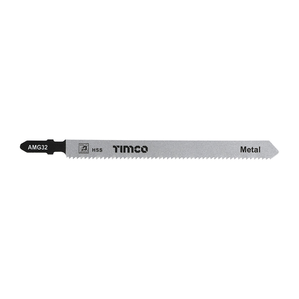 Timco Jigsaw Blades Metal Cutting HSS Blades - T318B