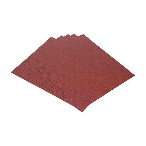 Sanding Sheets 120 Grit Red - 230 x 280mm