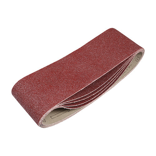 Sanding Belts 40 Grit Red - 75 x 533mm