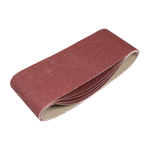 Sanding Belts 80 Grit Red - 100 x 610mm