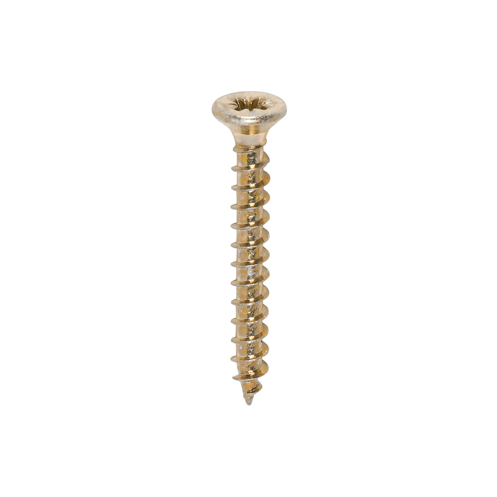 Timco Solo Chipboard & Woodscrews - Gold