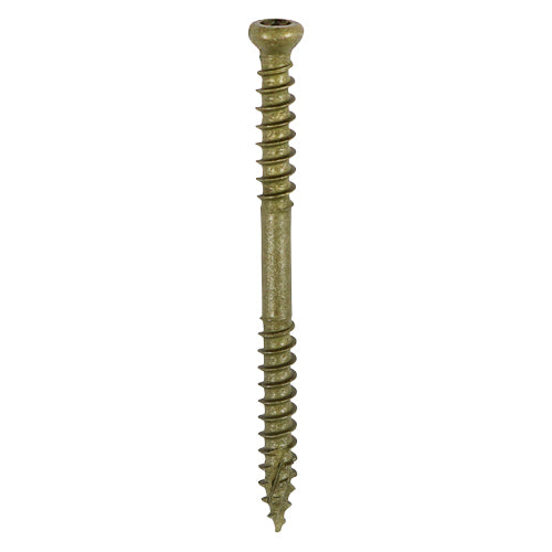 Timco C2 Deck-Fix Premium Cylinder Head Green Decking Screws - 4.5 x 60