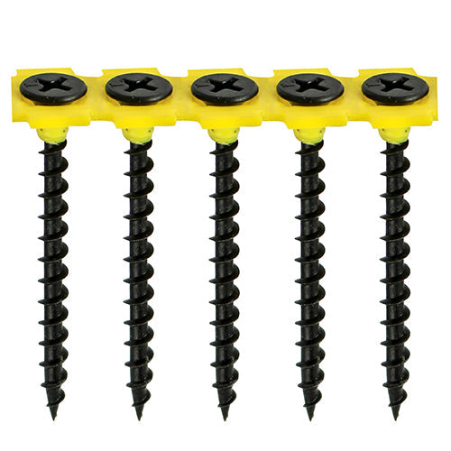 Timco Drywall Screw - Collated - Coarse Thread - Black