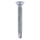 Self Drill PVC Screw CSK - BZP