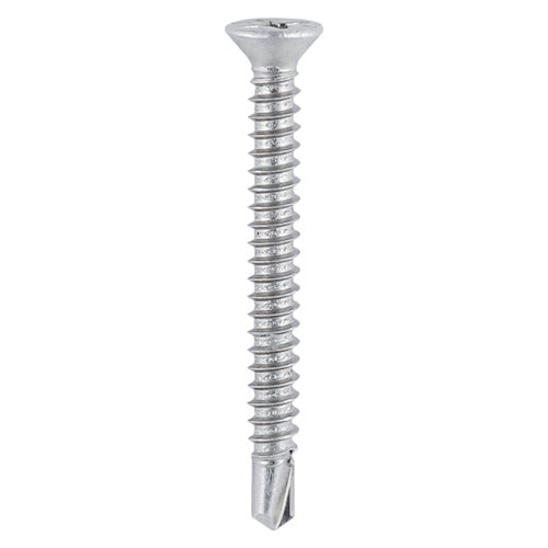 Self Drill PVC Screw RIB CSK -Stainless Steel