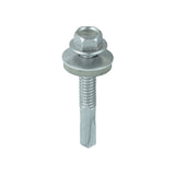 Timco Metal Construction Heavy Section Screws - Hex - EPDM Washer - Self-Drilling - Exterior