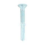 Timco Metal Construction Timber to Heavy Section Screws - Countersunk - Wing-Tip - Self-Drilling - Zinc