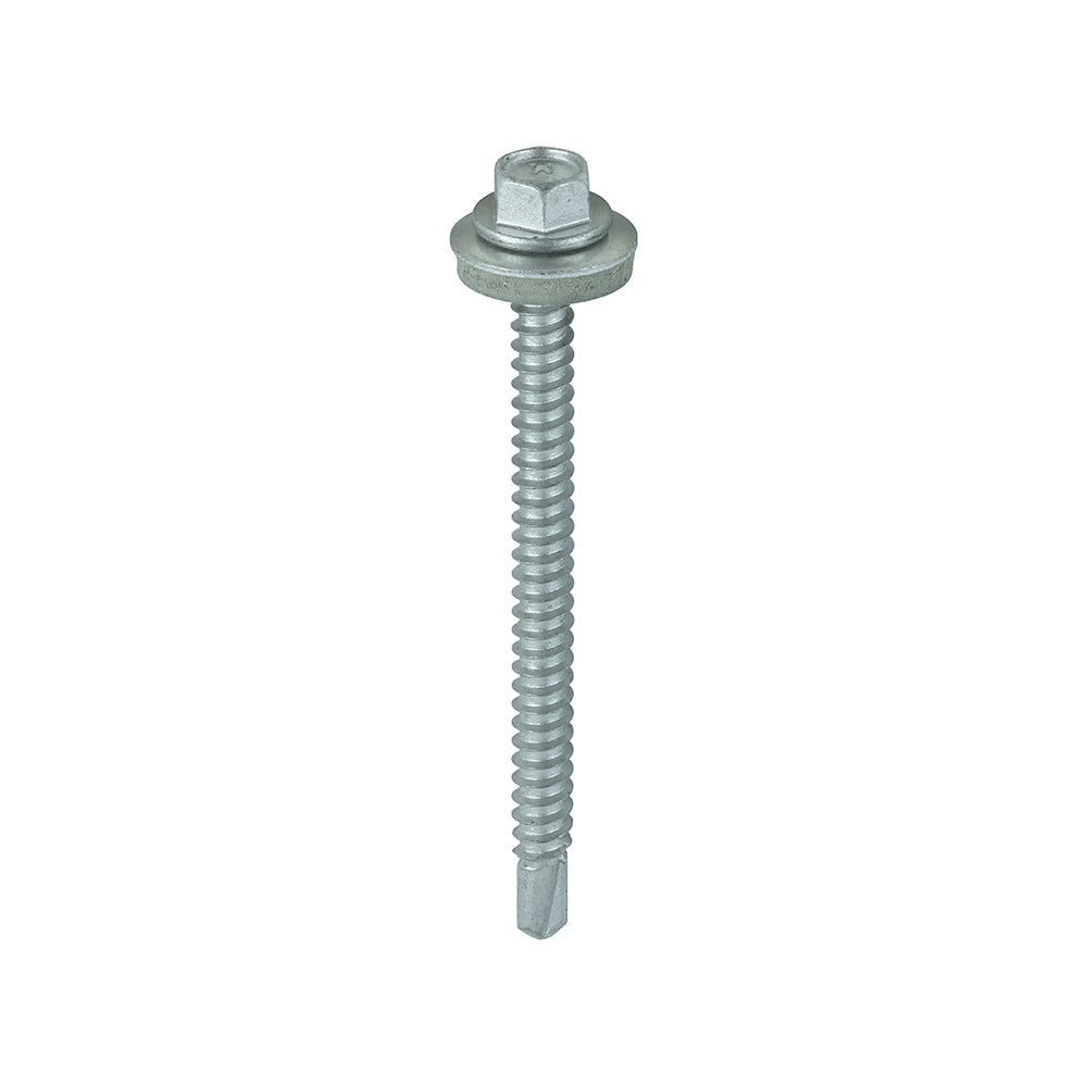 Timco Metal Construction Light Section Screws - Hex - EPDM Washer - Self-Drilling - Exterior