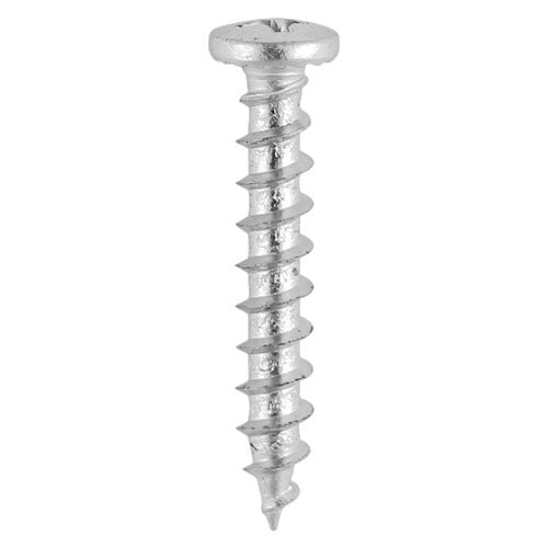 Window Fabrication Screws - Shallow Pan - Stainless Steel