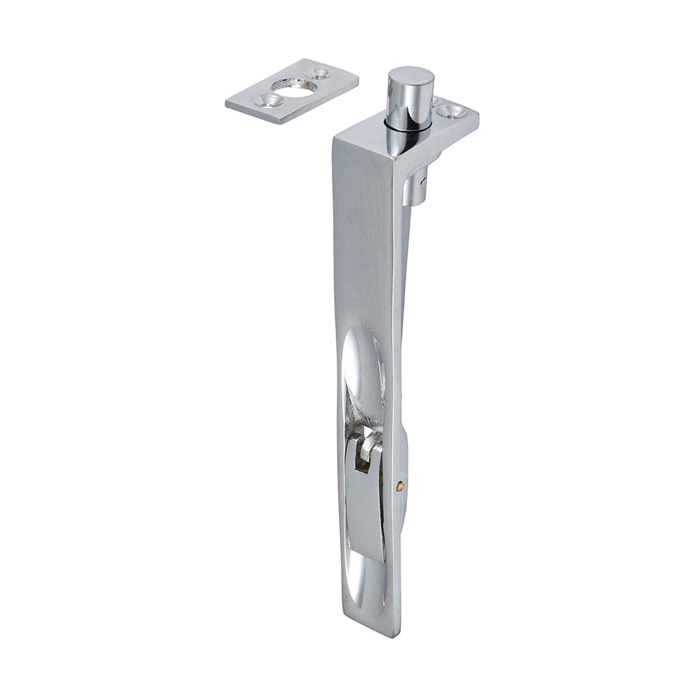 Lever Action Flush Bolt Polished Chrome - 150 x 19mm