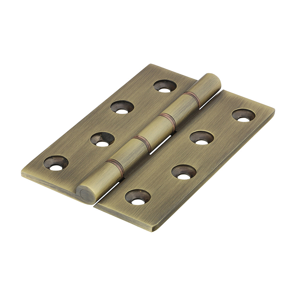 Double Phosphor Bronze Washered Brass Hinges Antique Brass