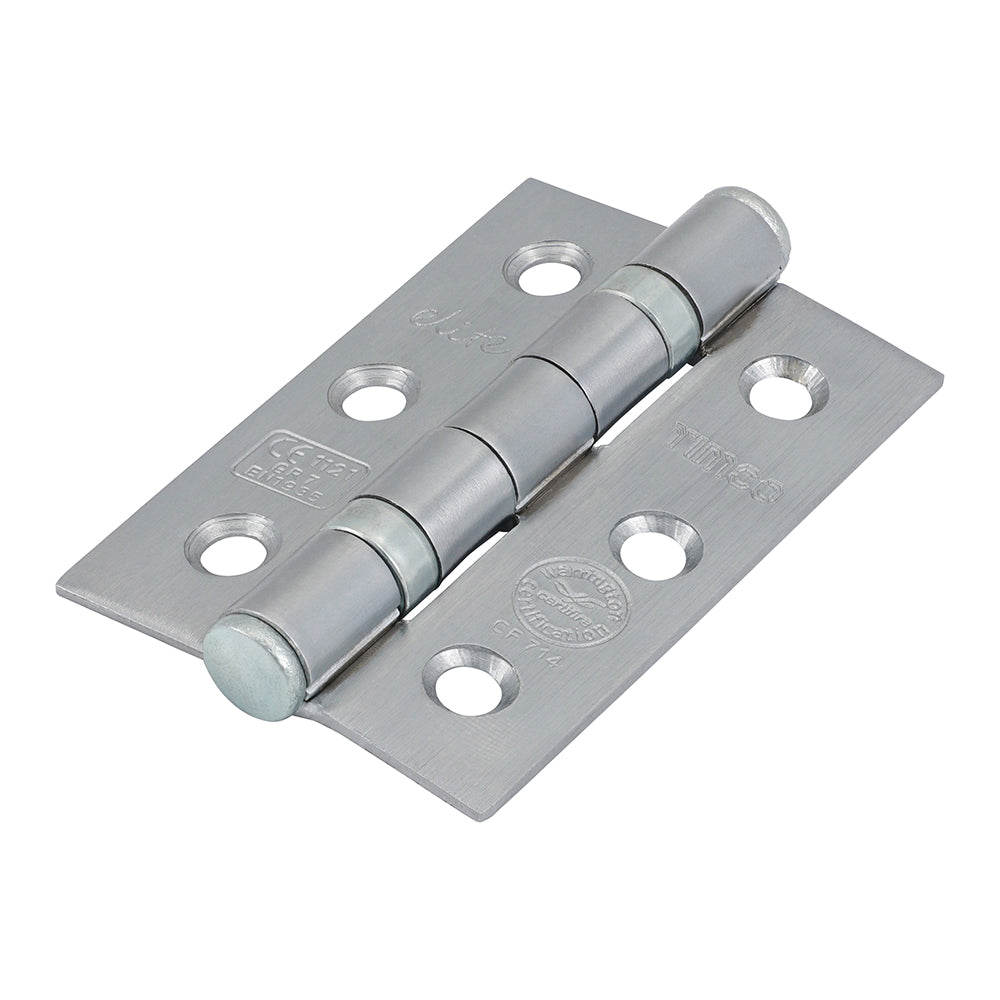 Ball Bearing Hinges Grade 7 Steel - Satin Chrome