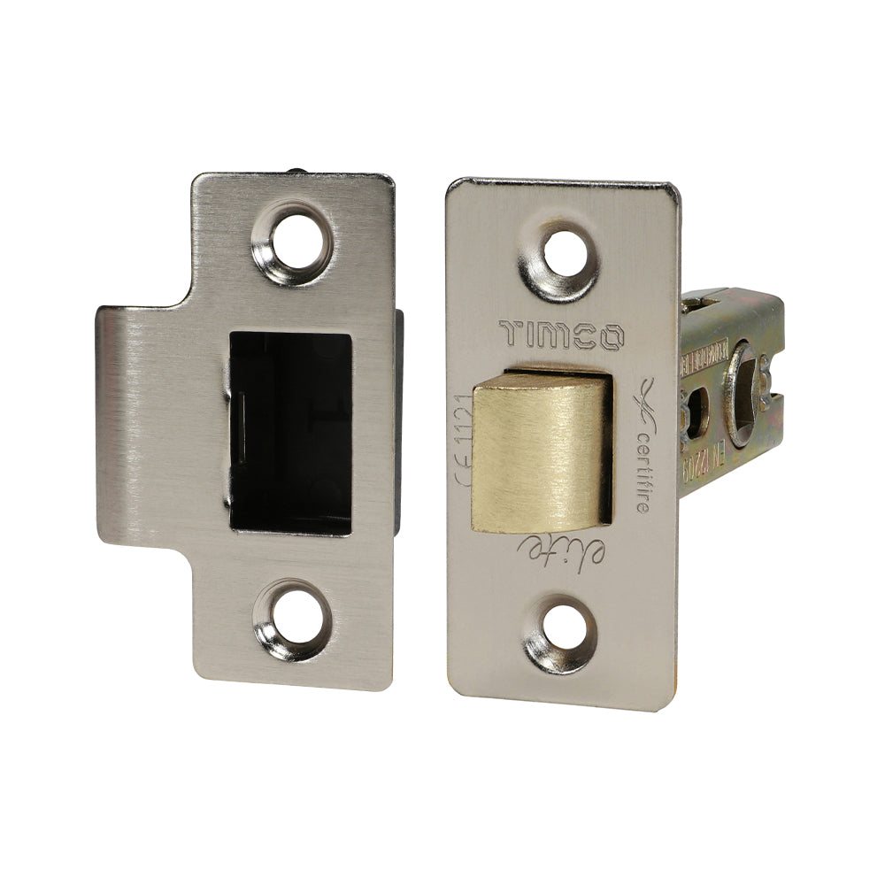 Tubular Latch Satin Nickel - 67mm