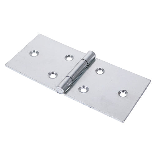 Backflap Hinges Uncranked Knuckle (404) Steel Silver