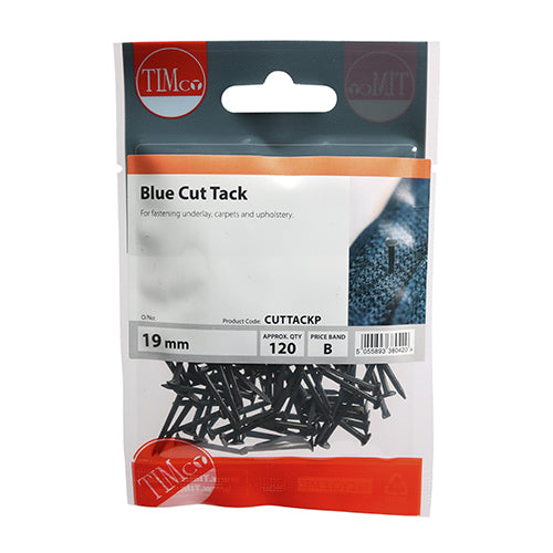 Blue Cut Tacks - 19mm