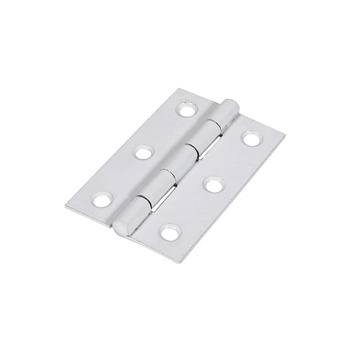 Butt Hinges Fixed Pin (1838) Steel White