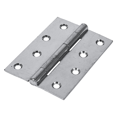 Butt Hinges Fixed Pin (1838) Steel Silver