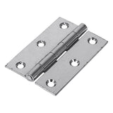 Butt Hinges Fixed Pin (1838) Steel Silver