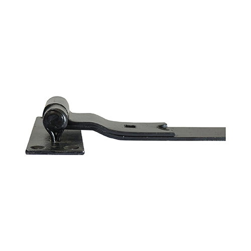 Cranked Band Hook Plate Black