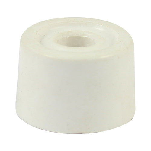 PVC Door Stops White - 32 x 21