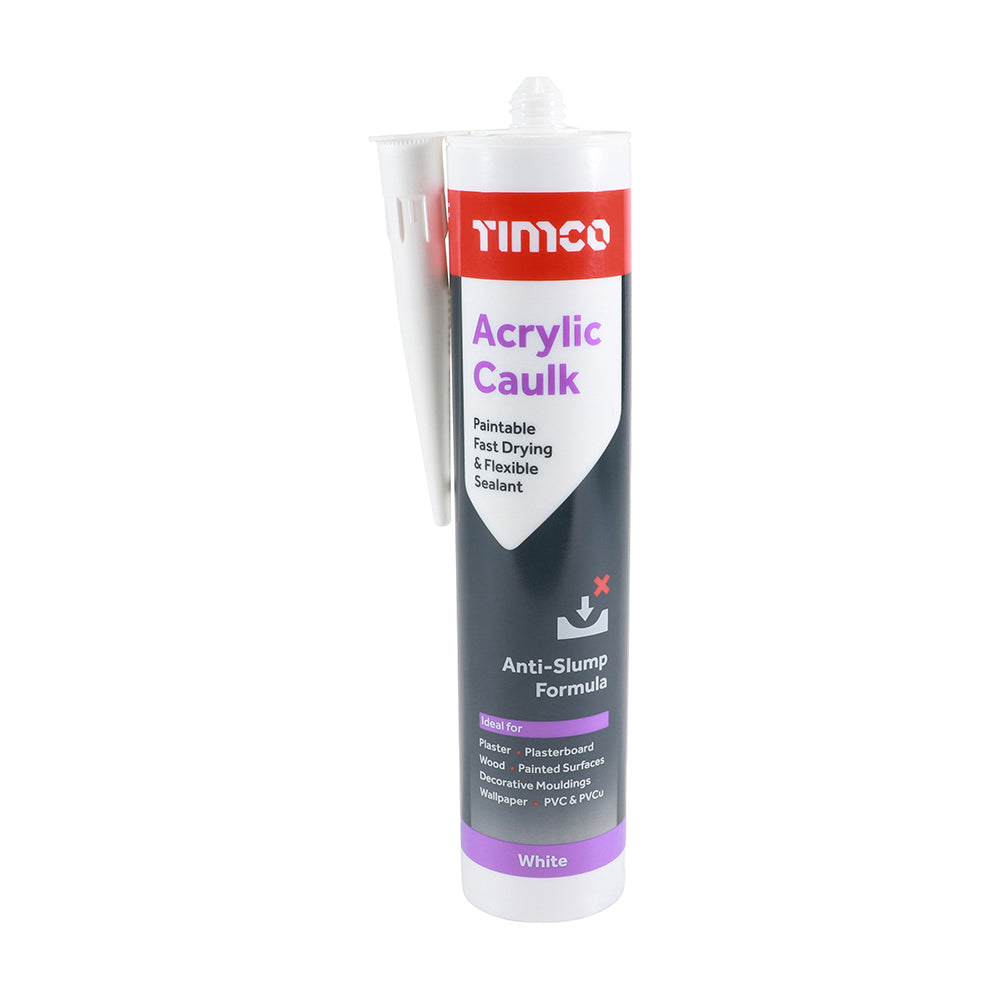 Timco Acrylic Caulk - 300ml