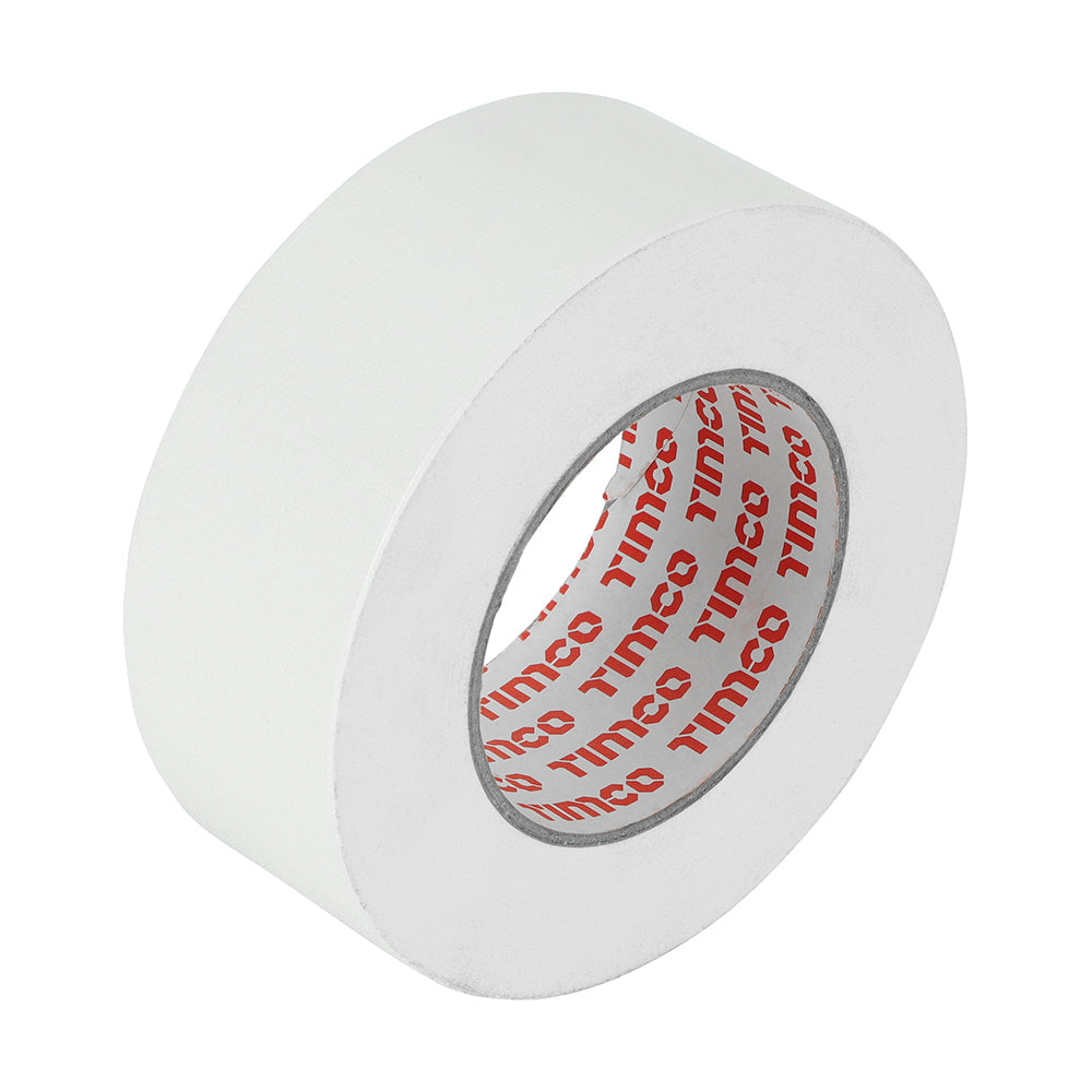 Heavy Duty Cloth Tape White - 50m x 50mm