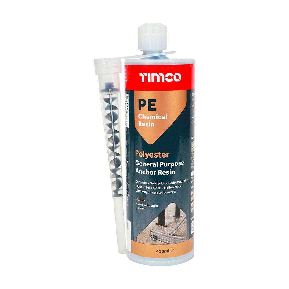 Timco Polyester Chemical Anchor Resins - 410ml