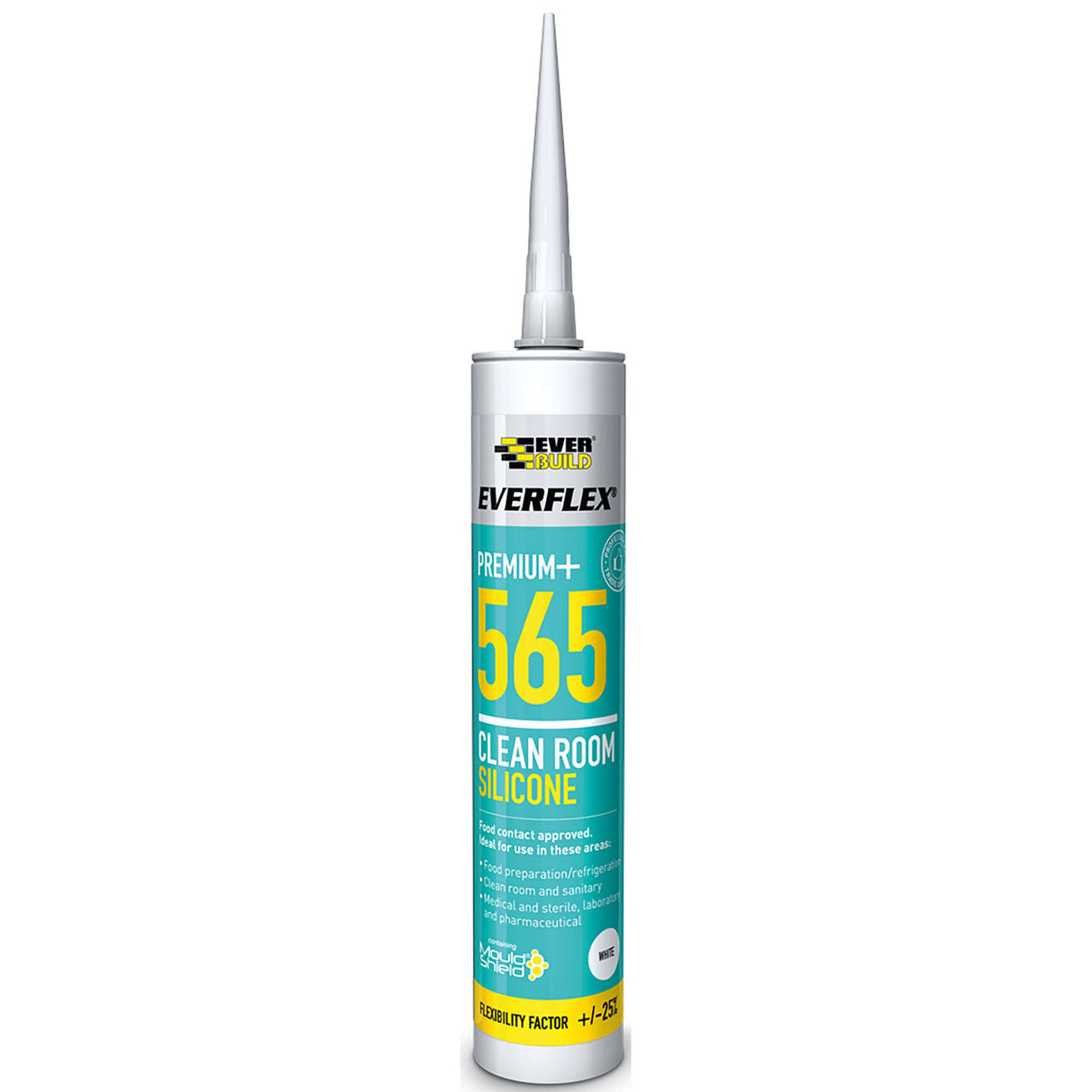 Everbuild 565 Clean Room Silicone 295ml