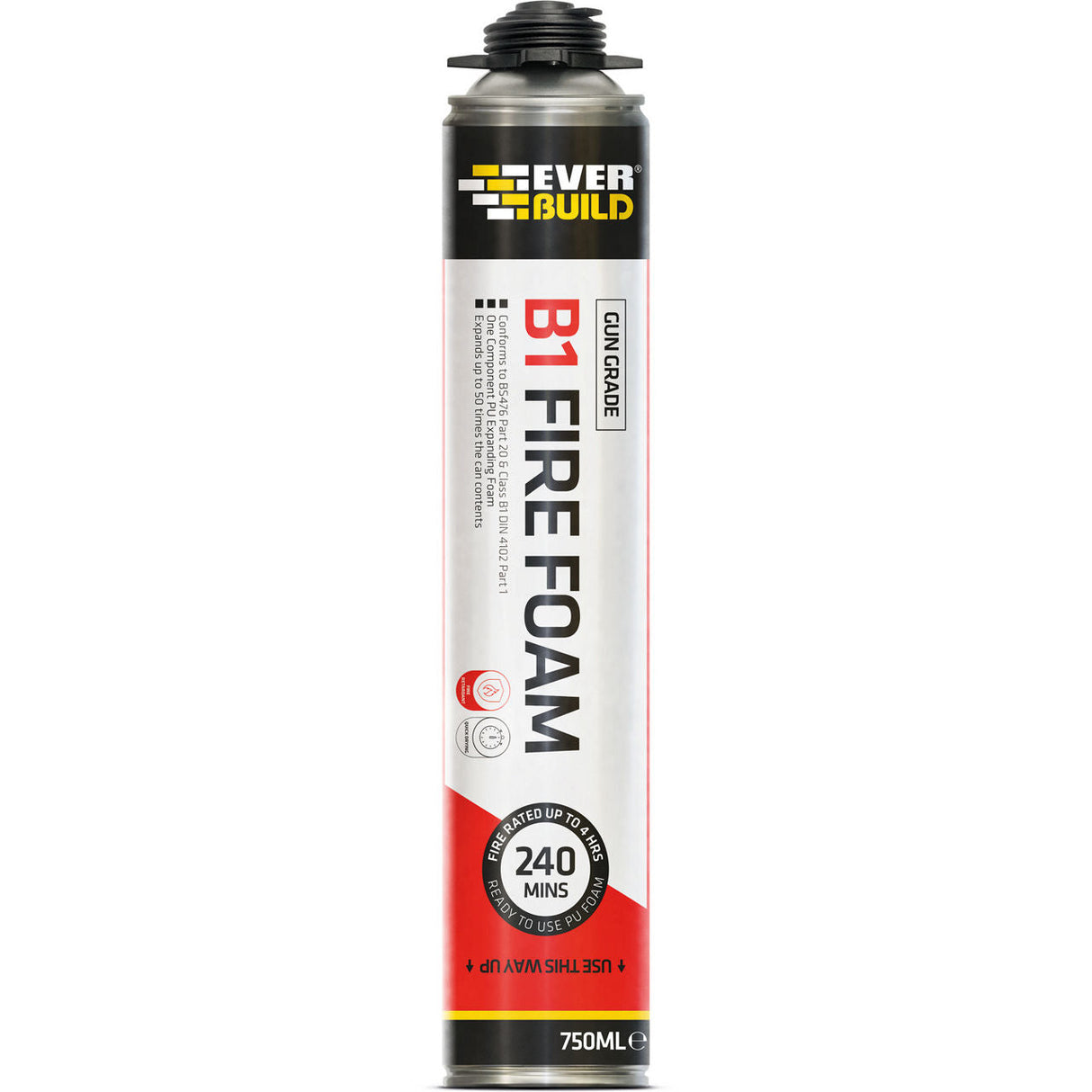 Everbuild B1 Gungrade Fire Foam 750ml